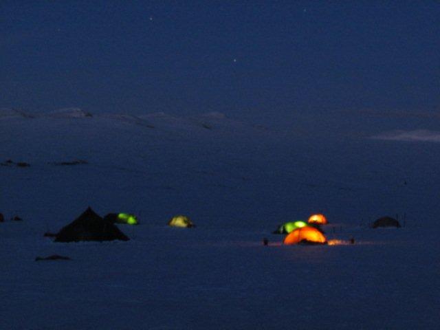 Wintertour Hardangervidda mit Pulka 2014